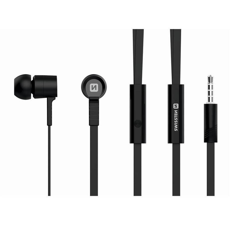 Sluchátka Swissten Rainbow YS-D2 černá