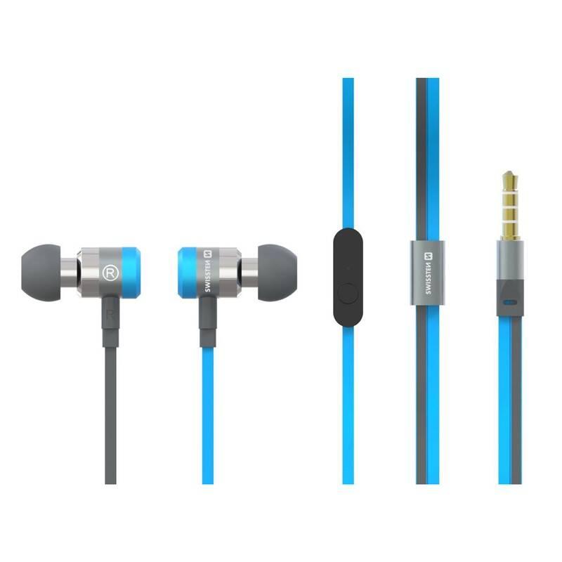 Sluchátka Swissten Superbass YS900 modrá