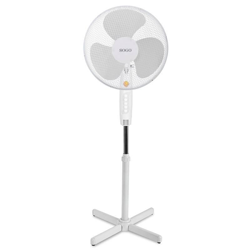 Ventilátor stojanový SOGO SS-21230 bílý