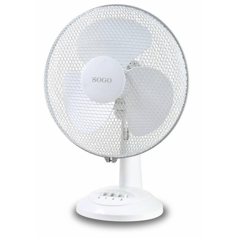 Ventilátor stolní SOGO SS-21410 bílý