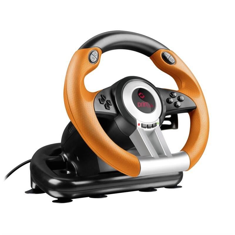 Volant Speed Link DRIFT O.Z. Racing Wheel PC černý oranžový, Volant, Speed, Link, DRIFT, O.Z., Racing, Wheel, PC, černý, oranžový