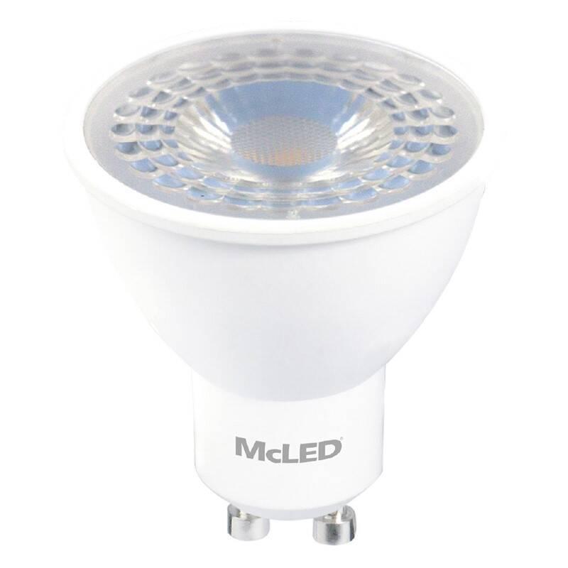 Žárovka LED McLED bodová, 5W, GU10, neutrální bílá, Žárovka, LED, McLED, bodová, 5W, GU10, neutrální, bílá