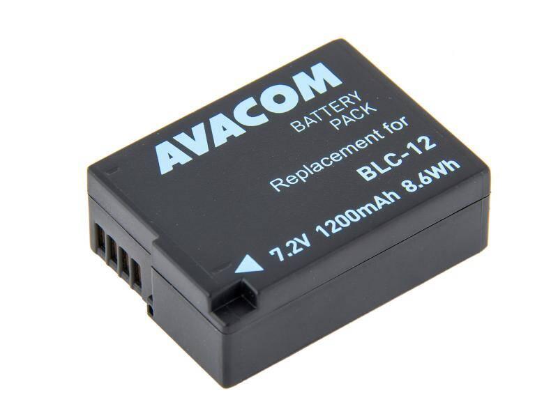 Baterie Avacom Panasonic DMW-BLC12 Li-Ion 7.4V 1200mAh 8.6Wh, Baterie, Avacom, Panasonic, DMW-BLC12, Li-Ion, 7.4V, 1200mAh, 8.6Wh