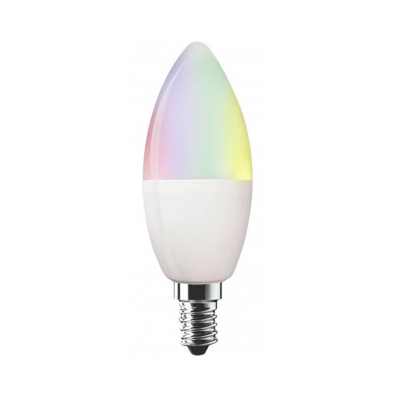 Chytrá žárovka Swisstone SH 320, E14, 350 lm, 4.5 W, WiFi, barevná