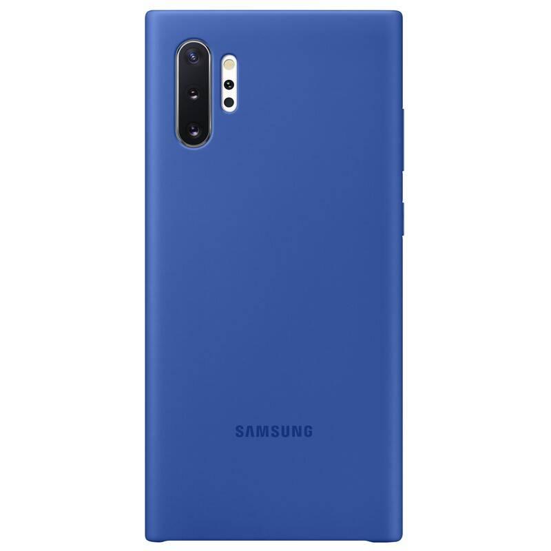 Kryt na mobil Samsung Silicon Cover pro Galaxy Note10 modrý