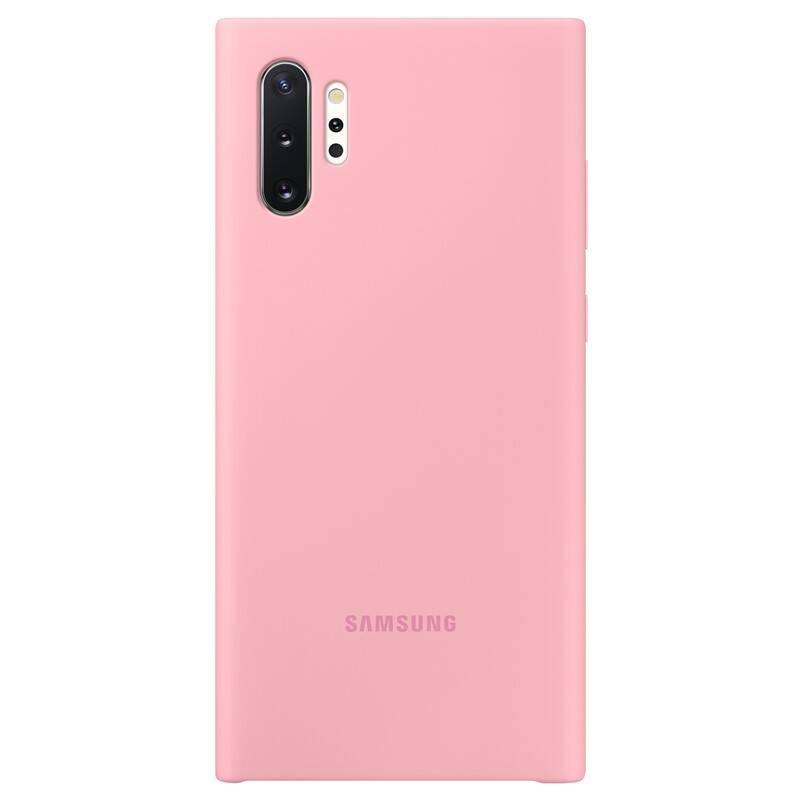 Kryt na mobil Samsung Silicon Cover pro Galaxy Note10 růžový