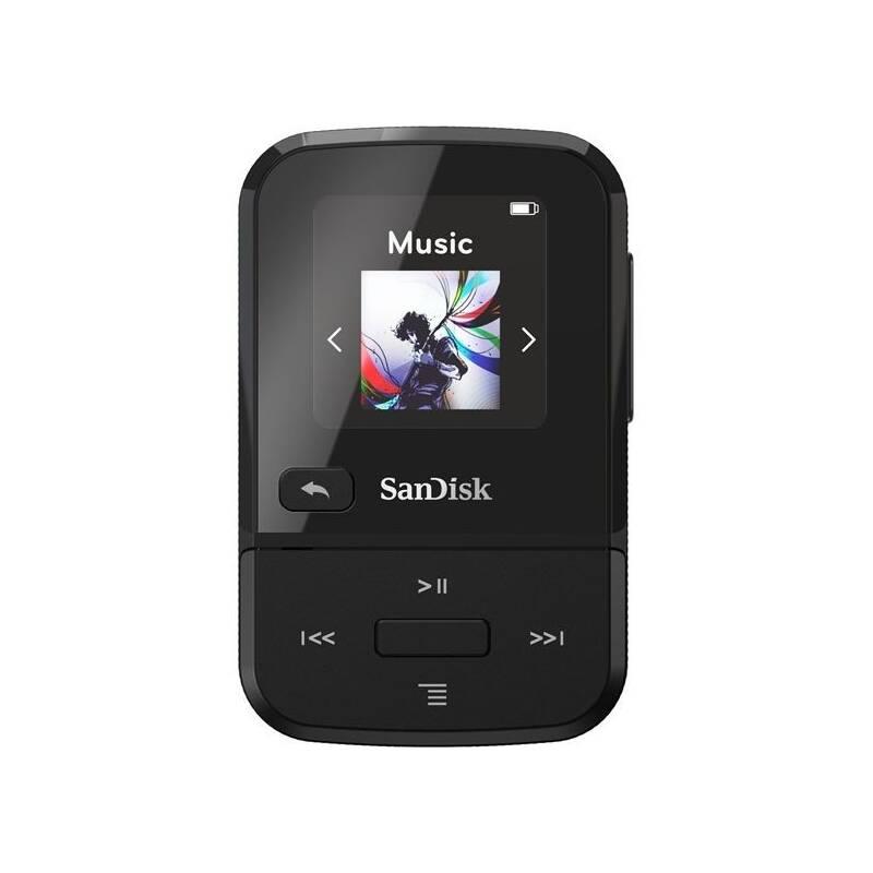 MP3 přehrávač Sandisk Clip Sport Go 16 GB černý