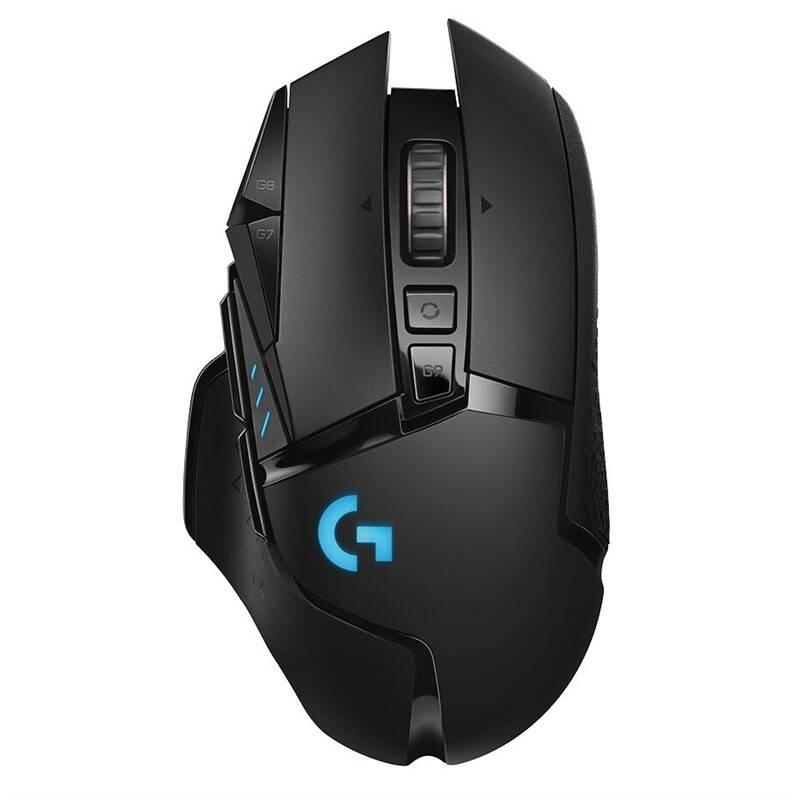 Myš Logitech Gaming G502 Lightspeed Wireless černá