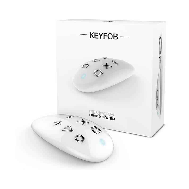Ovladač Fibaro Klíčenka KeyFob, Ovladač, Fibaro, Klíčenka, KeyFob