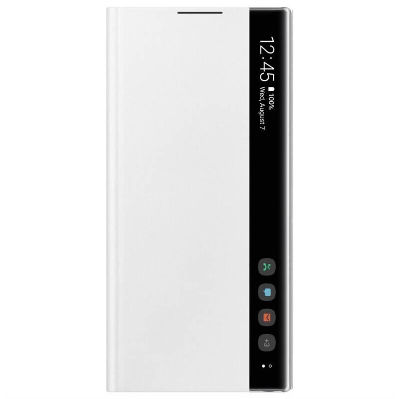 Pouzdro na mobil flipové Samsung Clear