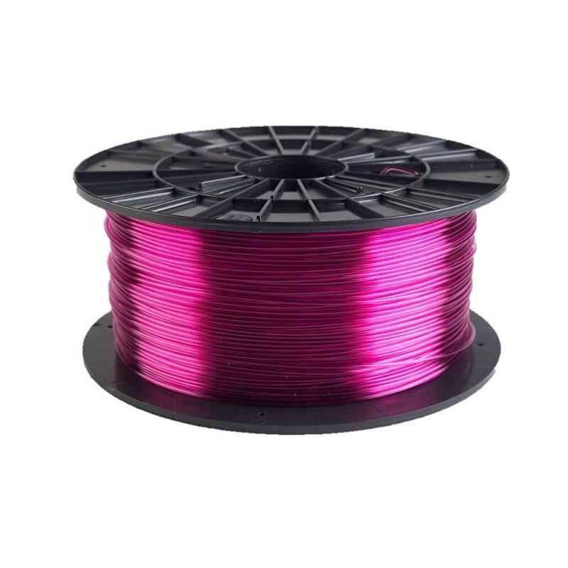 Tisková struna Filament PM 1,75 PETG, 1 kg fialová průhledná