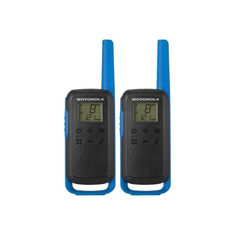 Vysílačky Motorola TLKR T62 modrý, Vysílačky, Motorola, TLKR, T62, modrý