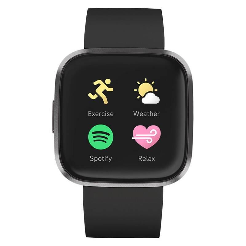 Chytré hodinky Fitbit Versa 2 - Black Carbon, Chytré, hodinky, Fitbit, Versa, 2, Black, Carbon