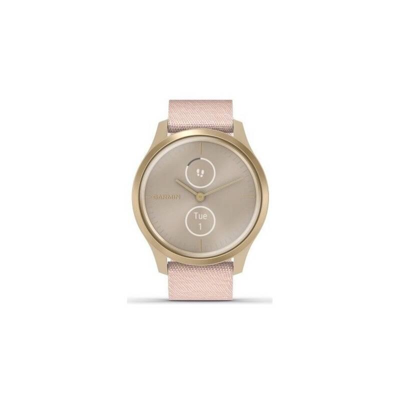 Chytré hodinky Garmin vivomove3 Style LightGold