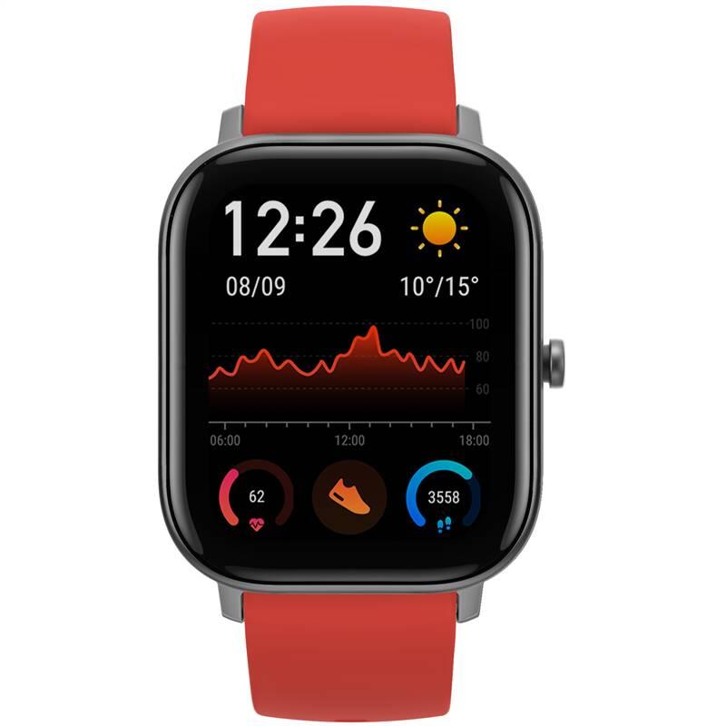 Chytré hodinky Xiaomi Amazfit GTS červené
