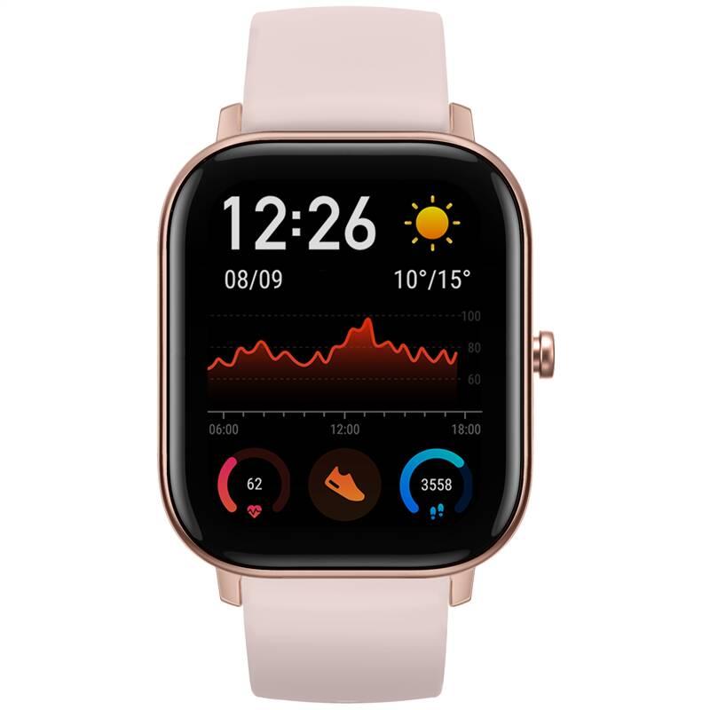 Chytré hodinky Xiaomi Amazfit GTS růžové