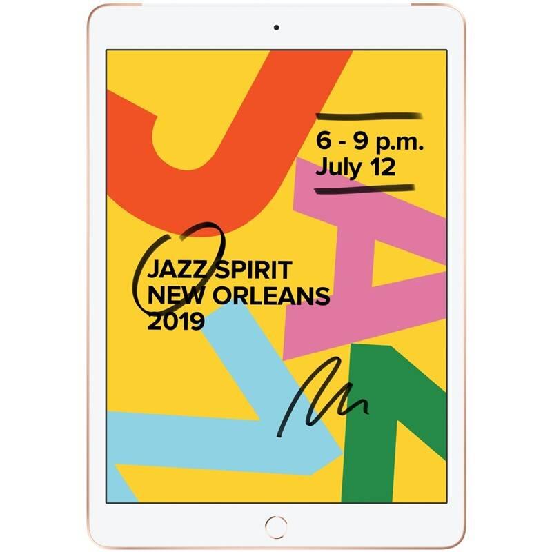 Dotykový tablet Apple iPad 2019 Wi-Fi Cellular 128 GB - Gold