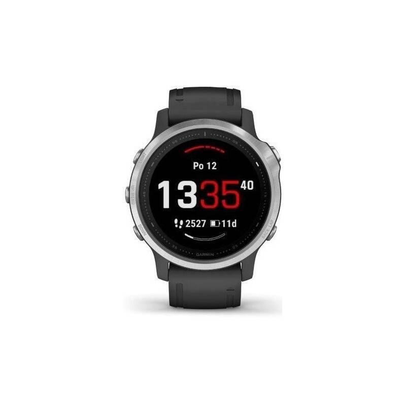 GPS hodinky Garmin fenix6S Glass černé