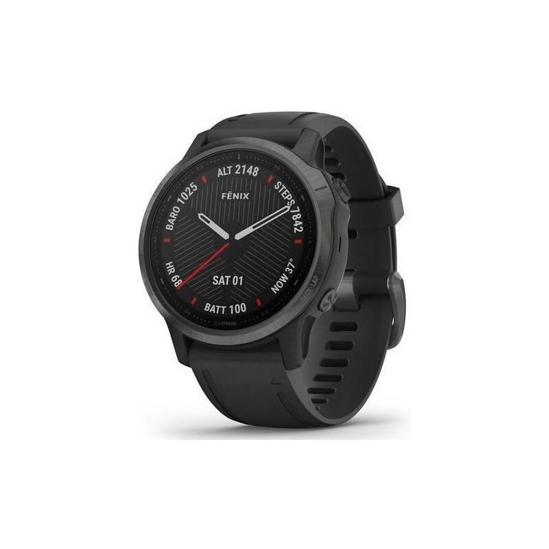 GPS hodinky Garmin fenix6S Sapphire černé šedé