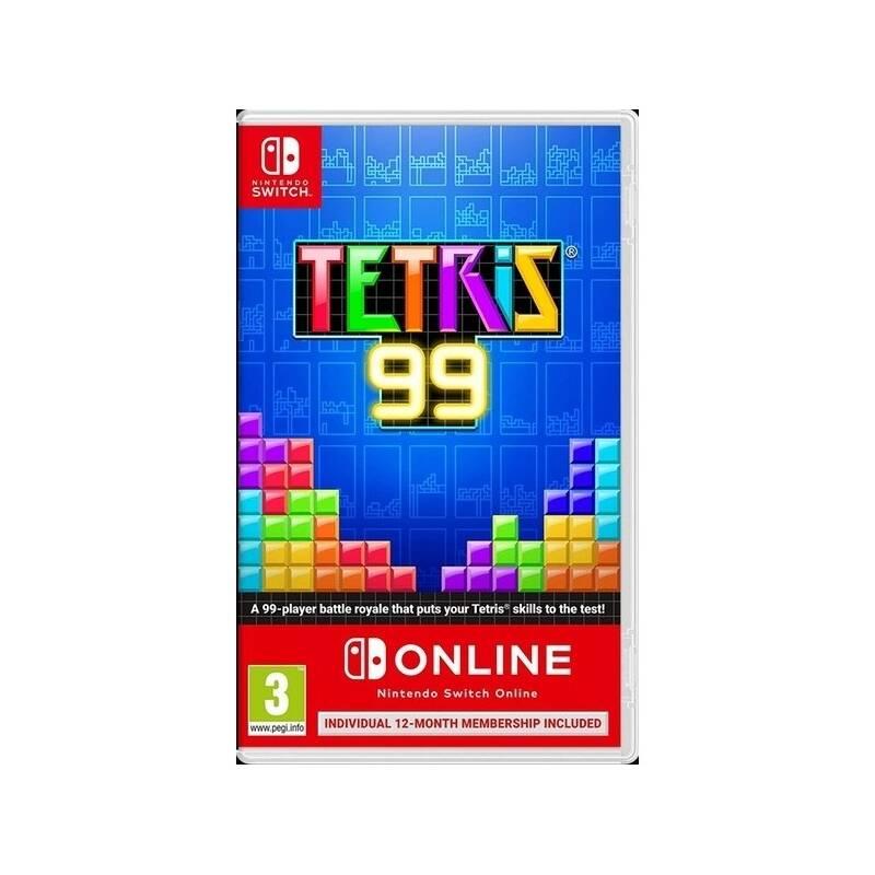 Hra Nintendo SWITCH Tetris 99 NSO, Hra, Nintendo, SWITCH, Tetris, 99, NSO