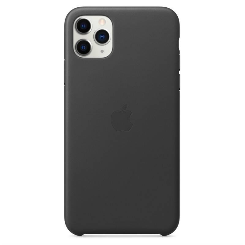 Kryt na mobil Apple Leather Case pro iPhone 11 Pro Max černý