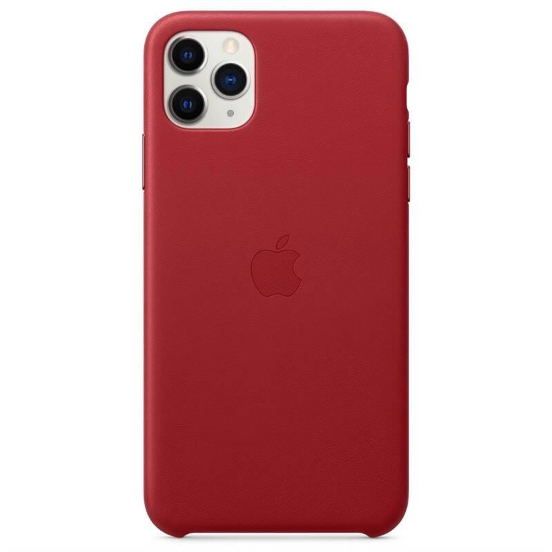 Kryt na mobil Apple Leather Case pro iPhone 11 Pro Max - RED