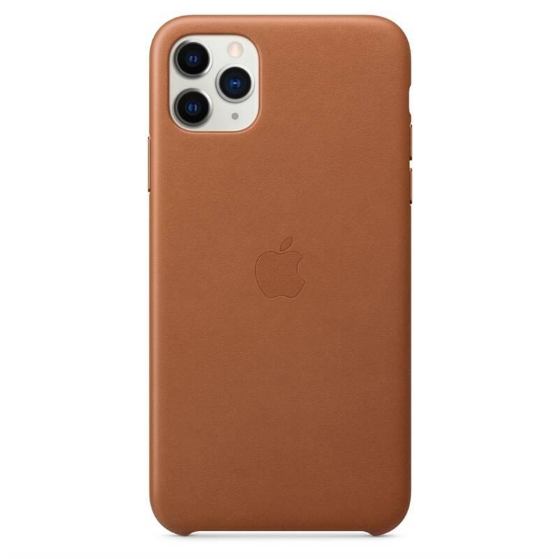 Kryt na mobil Apple Leather Case pro iPhone 11 Pro Max - sedlově hnědý
