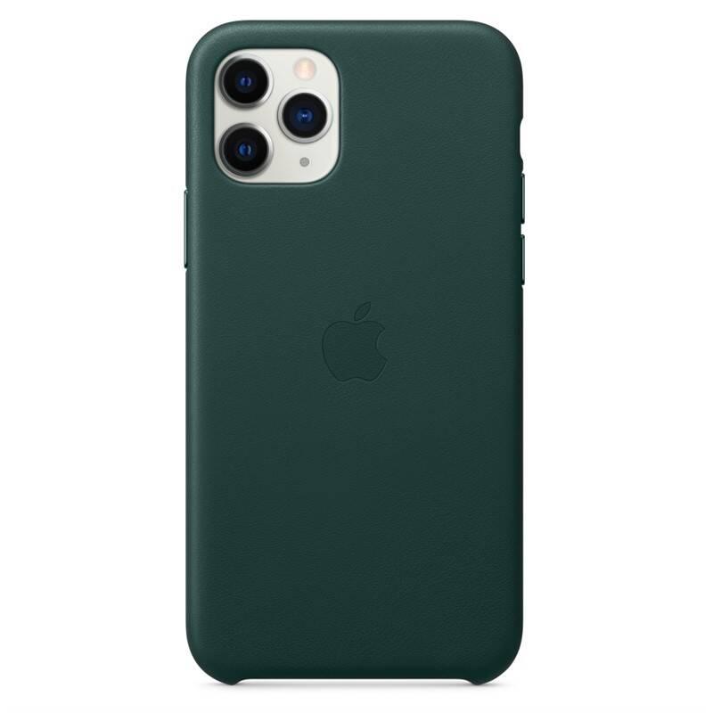 Kryt na mobil Apple Leather Case pro iPhone 11 Pro - piniově zelený