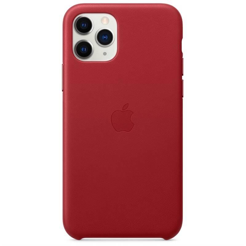 Kryt na mobil Apple Leather Case pro iPhone 11 Pro - RED