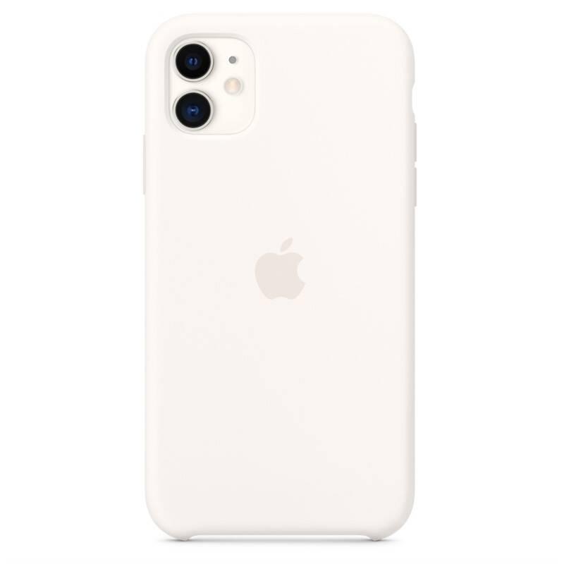 Kryt na mobil Apple Silicone Case pro iPhone 11 bílý