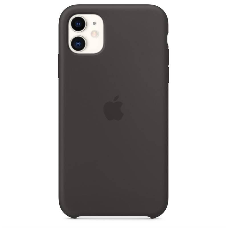 Kryt na mobil Apple Silicone Case pro iPhone 11 černý, Kryt, na, mobil, Apple, Silicone, Case, pro, iPhone, 11, černý