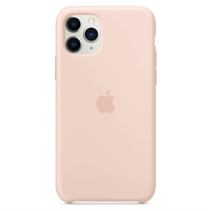 Kryt na mobil Apple Silicone Case pro iPhone 11 Pro - pískově růžový