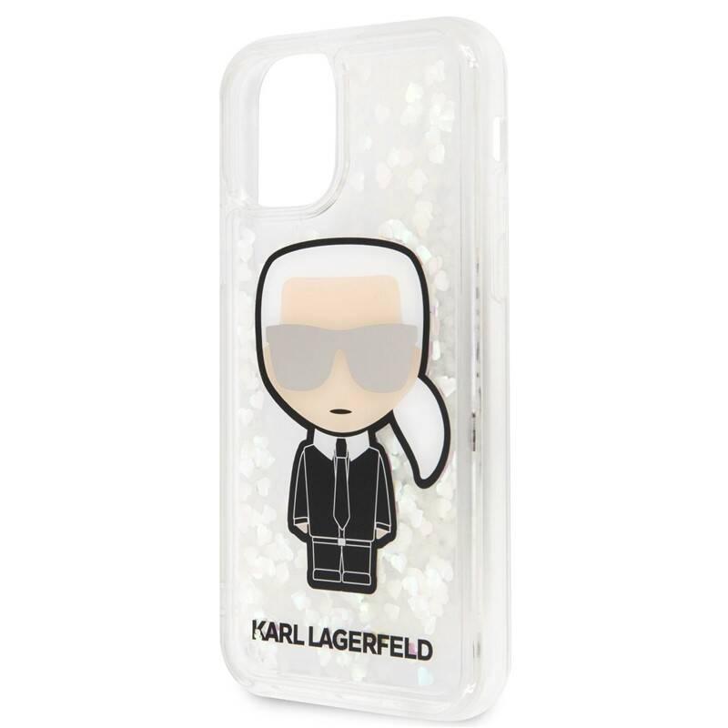 Kryt na mobil Karl Lagerfeld Glitter Iridescente pro Apple iPhone 11