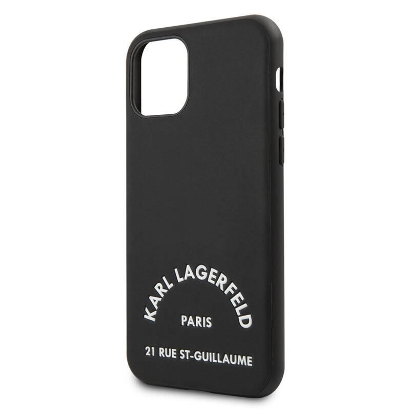 Kryt na mobil Karl Lagerfeld Rue St Gullaume pro Apple iPhone 11 černý