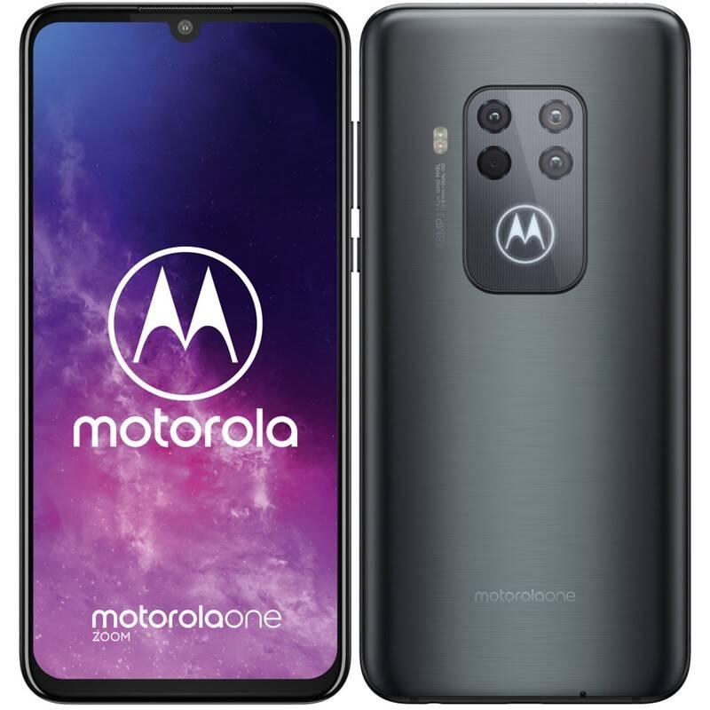 Mobilní telefon Motorola One Zoom šedý