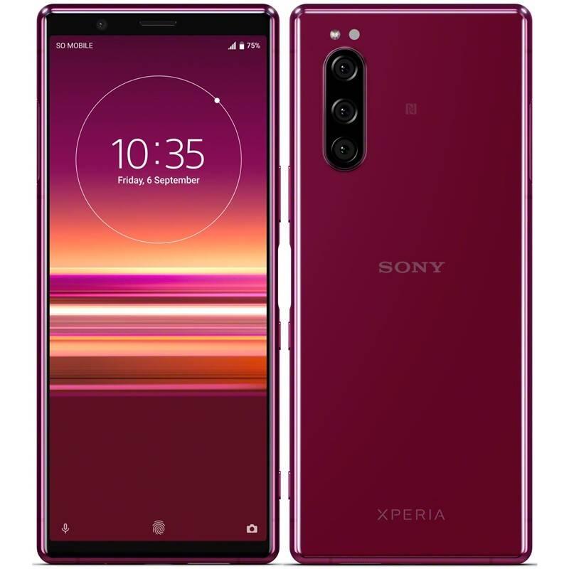 Mobilní telefon Sony Xperia 5 červený