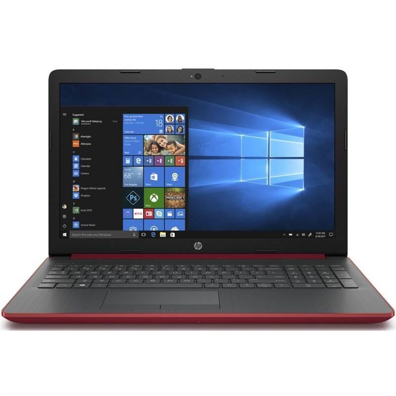 Notebook HP 15-db0601nc červený