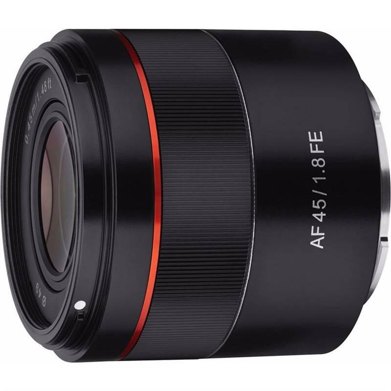 Objektiv Samyang AF 45 mm f 1.8 Sony FE černý, Objektiv, Samyang, AF, 45, mm, f, 1.8, Sony, FE, černý