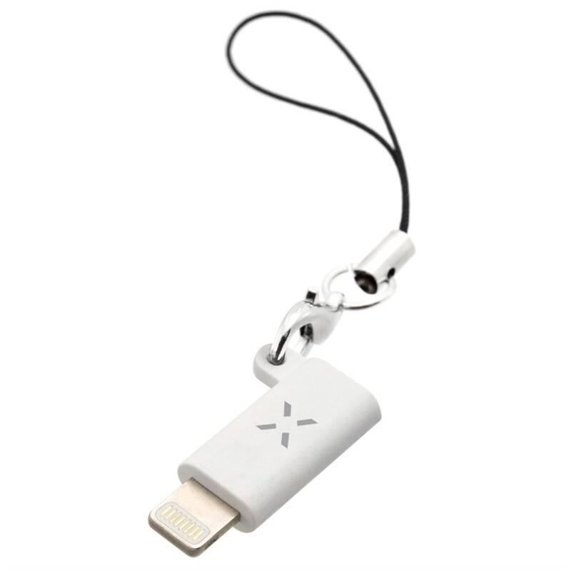 Redukce FIXED Link USB-C Lightning bílá