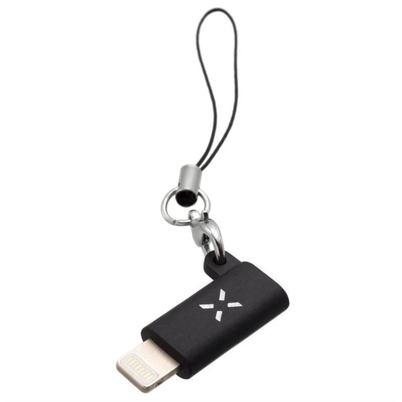 Redukce FIXED Link USB-C Lightning černá