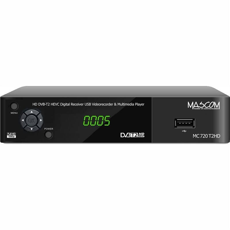 Set-top box Mascom MC720T2 HD černý
