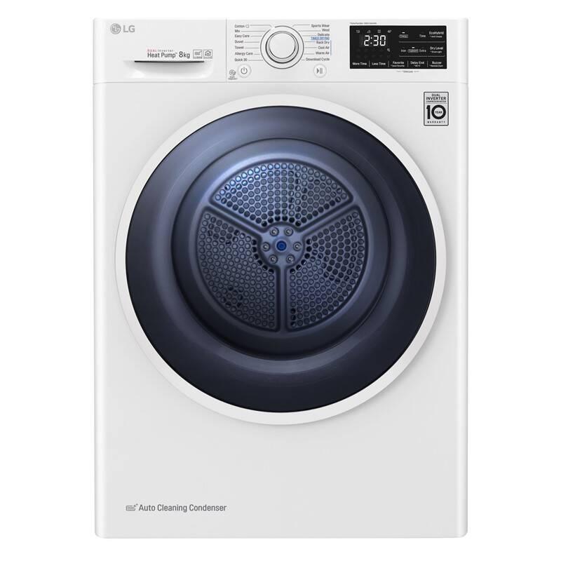 Sušička prádla LG RC80EU2AV4D bílá