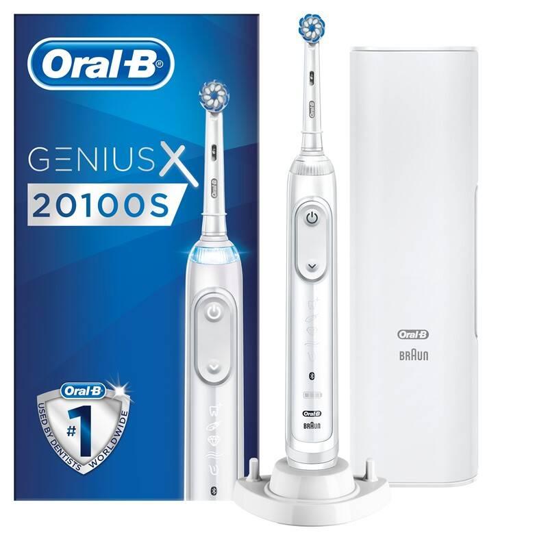 Zubní kartáček Oral-B Genius X 20100S bílý Sensitive