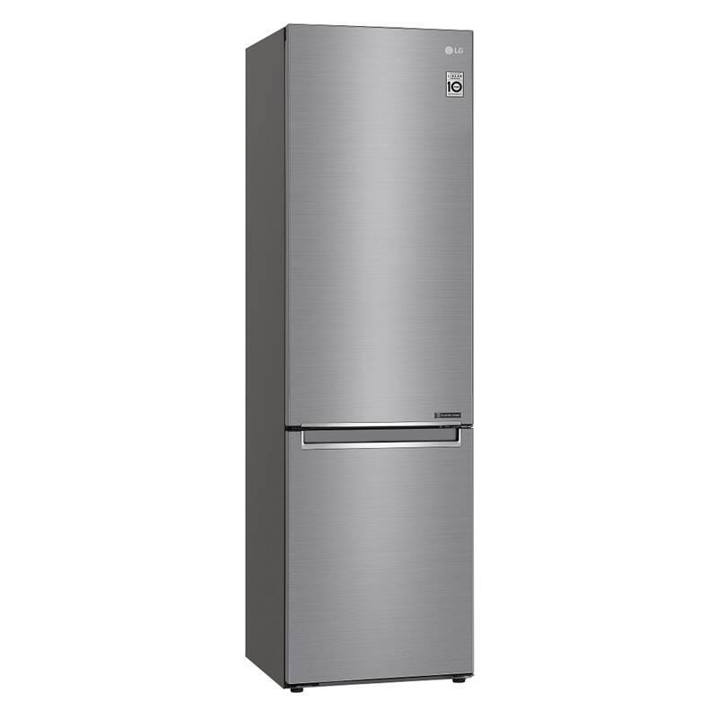 Chladnička s mrazničkou LG GBB72PZEFN stříbrná