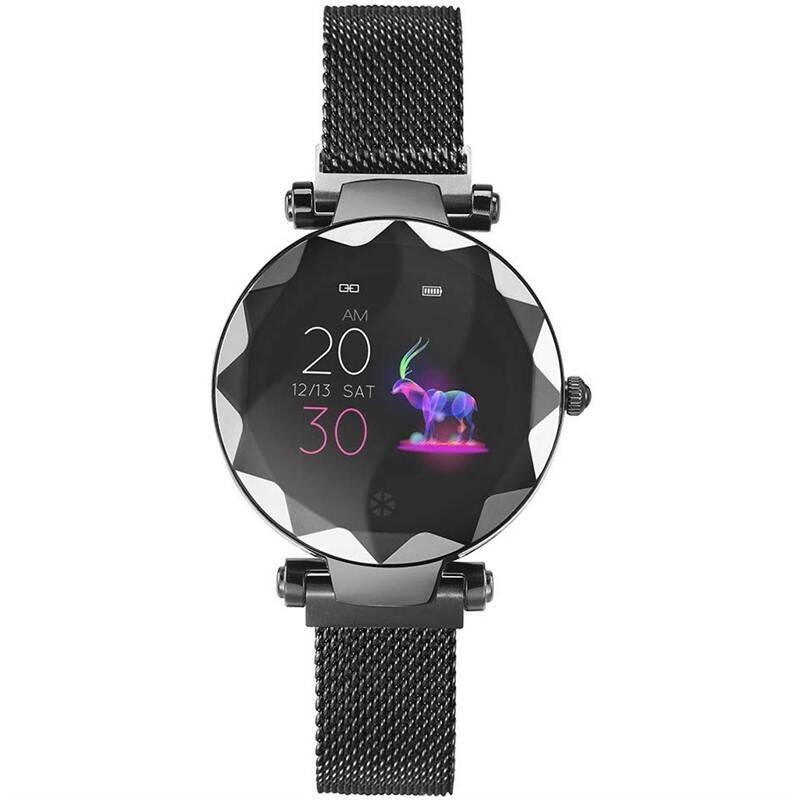 Chytré hodinky IMMAX SW12 černé, Chytré, hodinky, IMMAX, SW12, černé