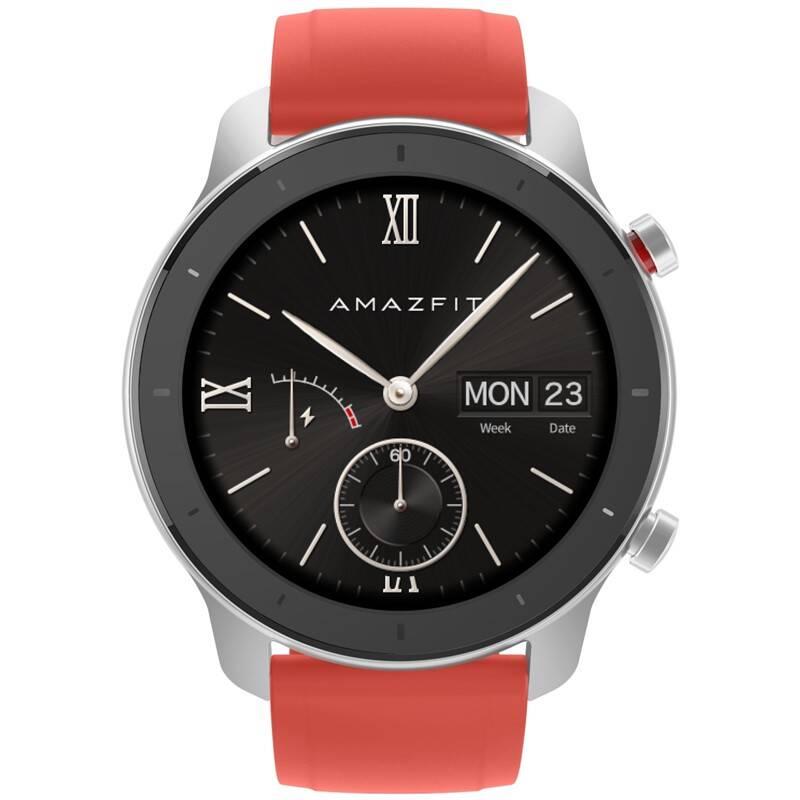 Chytré hodinky Xiaomi Amazfit GTR 42 mm - Coral Red
