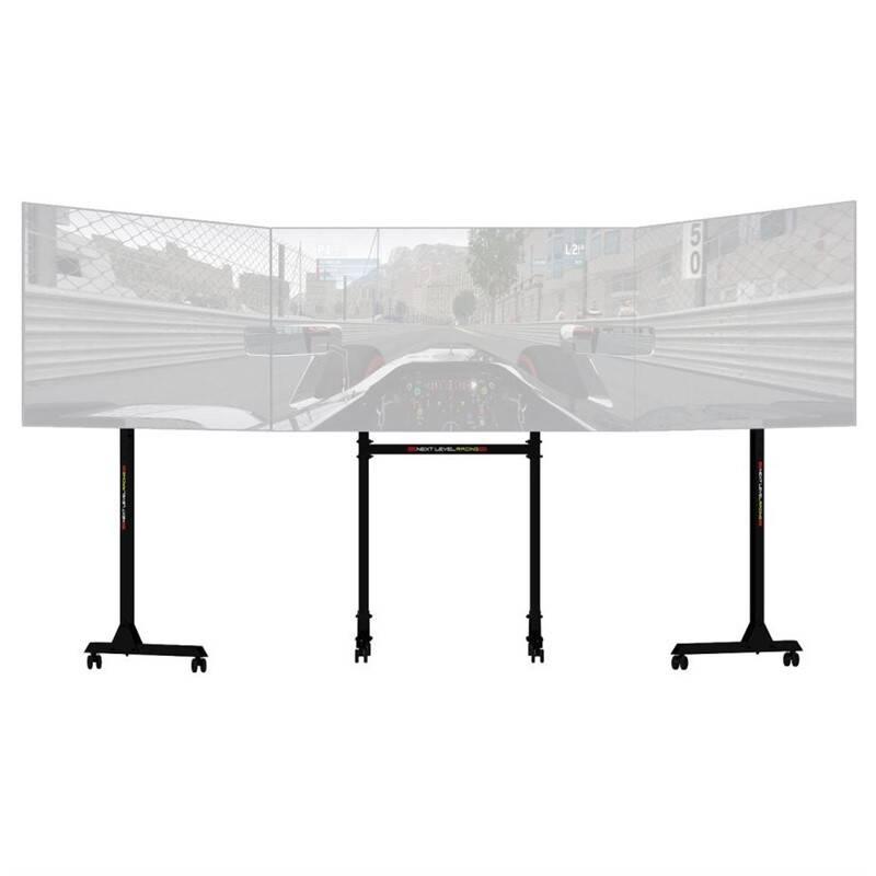 Držák Next Level Racing Free Standing Triple Monitor Stand, pro 1-3 monitory černý