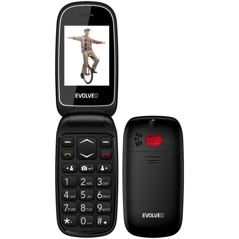 Mobilní telefon Evolveo EasyPhone FD černý