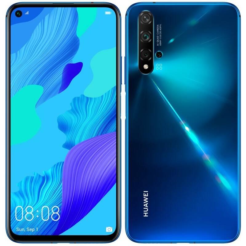 Mobilní telefon Huawei Nova 5T Dual SIM modrý