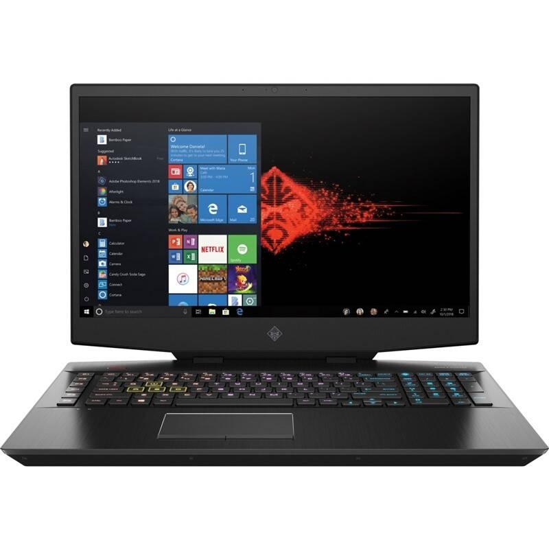 Notebook HP Omen 17-cb0104nc černý